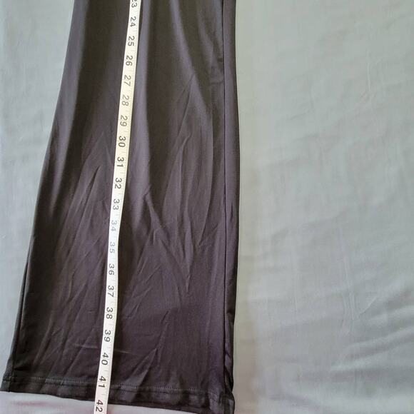 Celmia Collection Black White Pant Jumpsuit NEW Romper Stretch Womens Size L Zip - Picture 10 of 13